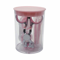 Pink Lens Insertion and Removal Device.