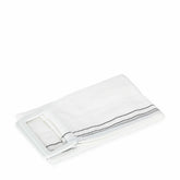 ليفة تقشير الظهر بمقبضين - ابيض ورمادي