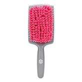 Microfiber Hair Drying Brush-pink-grey