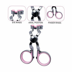 Pink Lens Insertion and Removal Device.