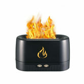 Flame Aroma Diffuser & Air Freshener – Black