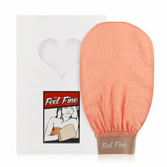 Turkish Exfoliating Loofah – 100% Silk, Salmon Color