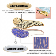 Hair Eraser for Sensitive Areas – Gold