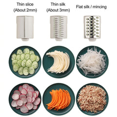 3-in-1 Rotary Vegetable Cutter