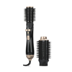 Black Rotating Styling Set (Hair Dryer + Free Curler)