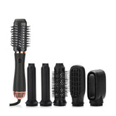 فرشاة مجفف الشعر 6 في1 اسود