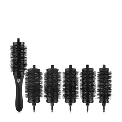 Blow Out Hair Brush Set - 13 Pieces - Black