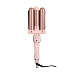 Hair Spa Triple Curling Iron - Pink