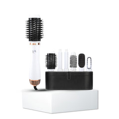 فرشاة مجفف الشعر 6 في1 ابيض