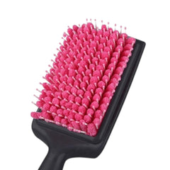 Microfiber Hair Drying Brush-pink-black
