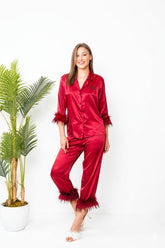 SHAPE ME Satin Pajama 15142