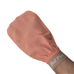 Turkish Exfoliating Loofah – 100% Silk, Salmon Color