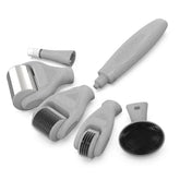 آيس رولر ديرما رولر 6 في 1 ، مجموعة 25 مم تيتانيوم متناهية الصغر ، - ANYTIME&ANYWHERE