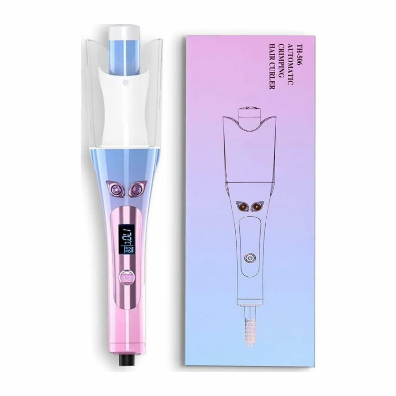 Electronic Hair Curler – Blue & Pink