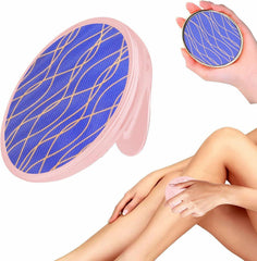 Circular Hair Eraser for Sensitive Areas – Pink with Handle