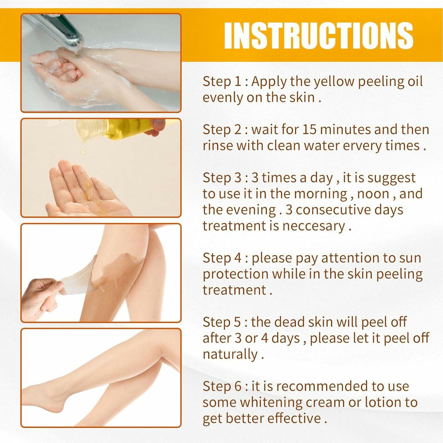 Yellow Exfoliating Oil Scrub 30ML