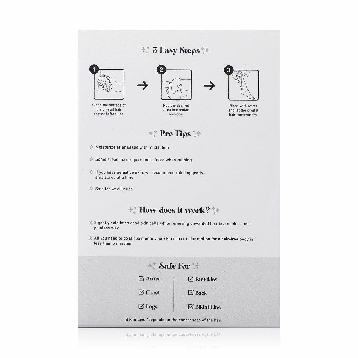 Crystal Hair Eraser - Black