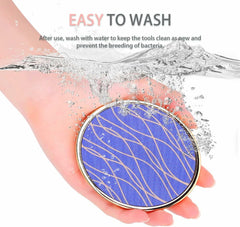 Circular Hair Eraser for Sensitive Areas – Gold with Handle