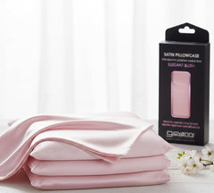 جيوفاني، غطاء وسادة من الساتان، فضي أنيق، 1 كيس وسادة