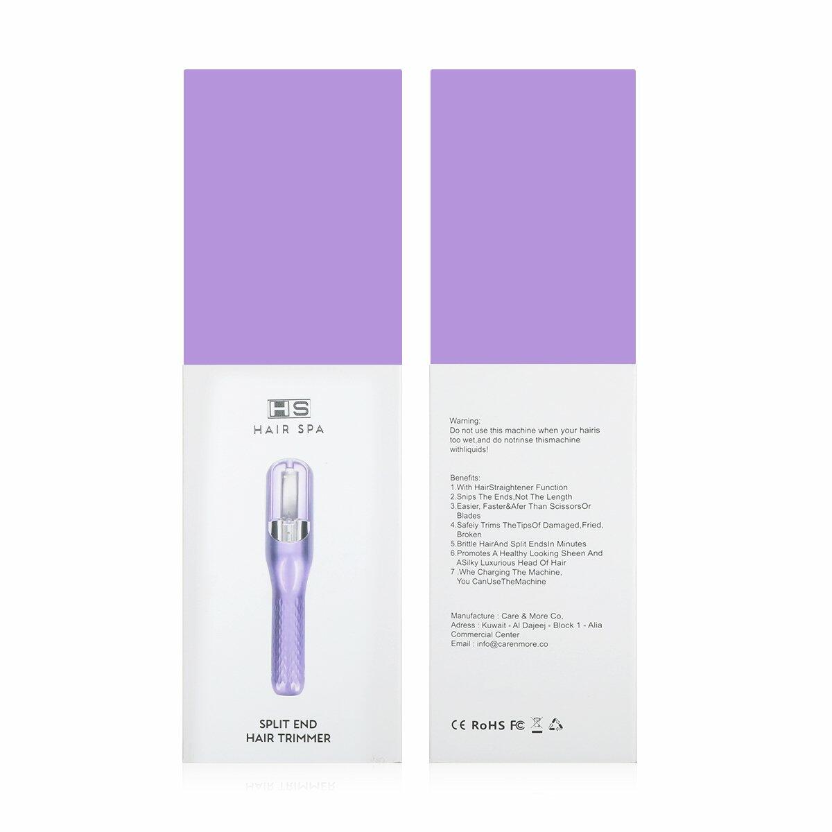 جهاز معالجه تقصف الشعر لون بنفسجي