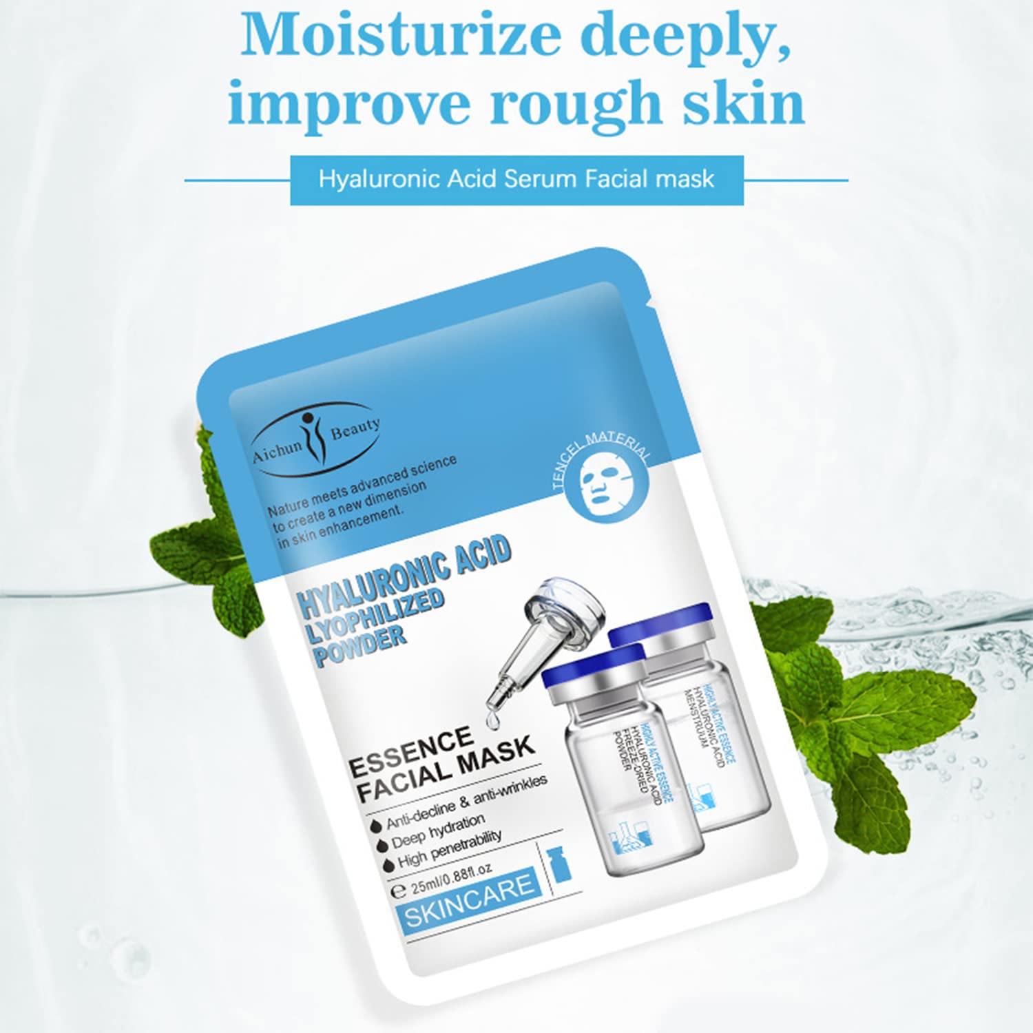 Aichun Beauty Hyaluronic Acid Hydrating & Nourishing Sheet Mask