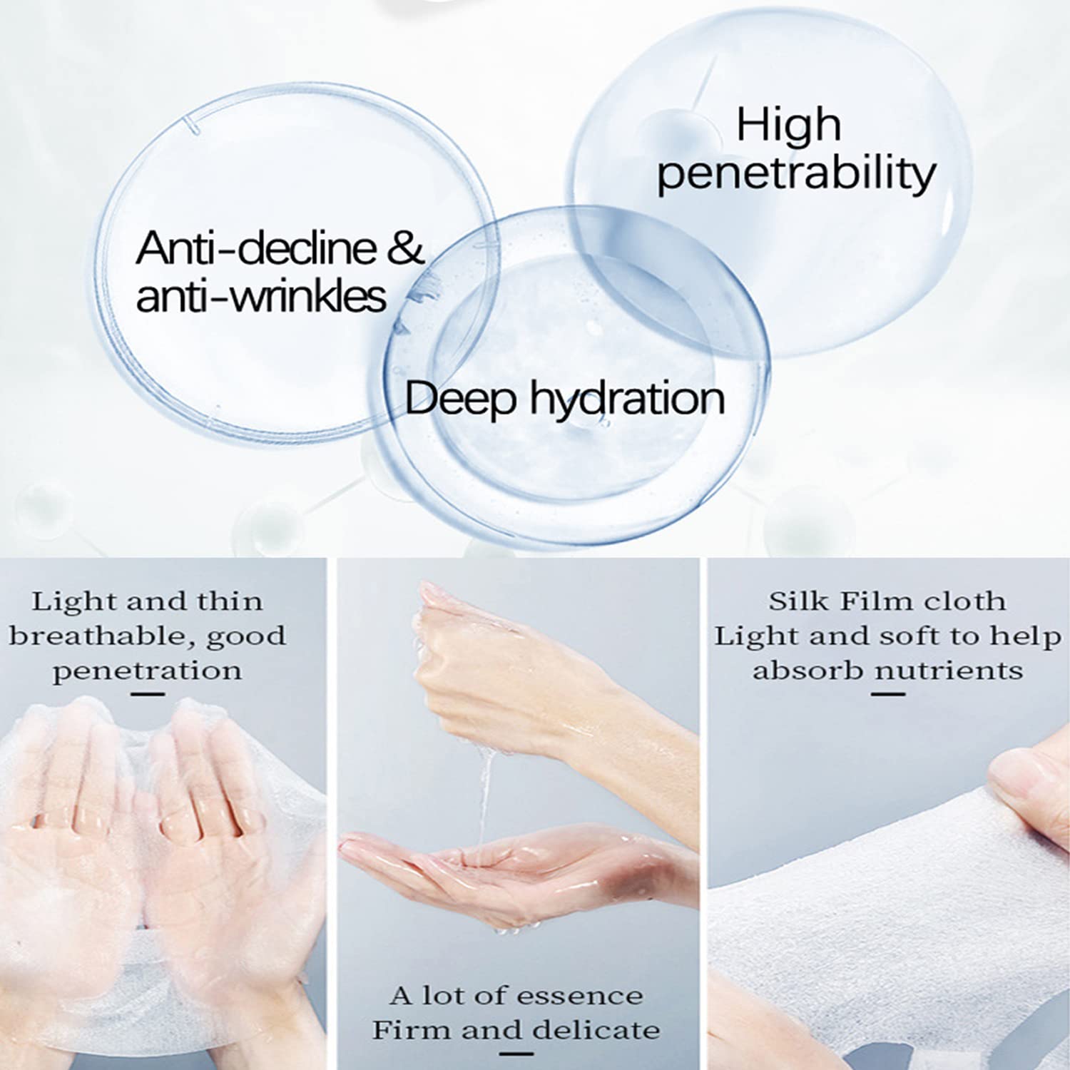 Aichun Beauty Hyaluronic Acid Hydrating & Nourishing Sheet Mask