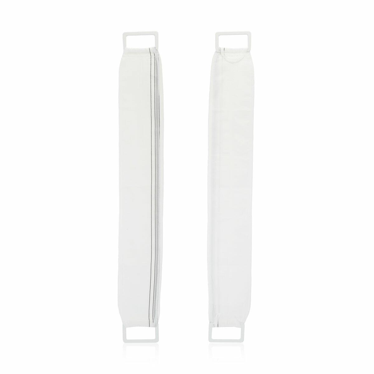 Back Exfoliating Loofah Belt - White & Grey