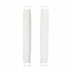 Back Exfoliating Loofah Belt - White & Grey