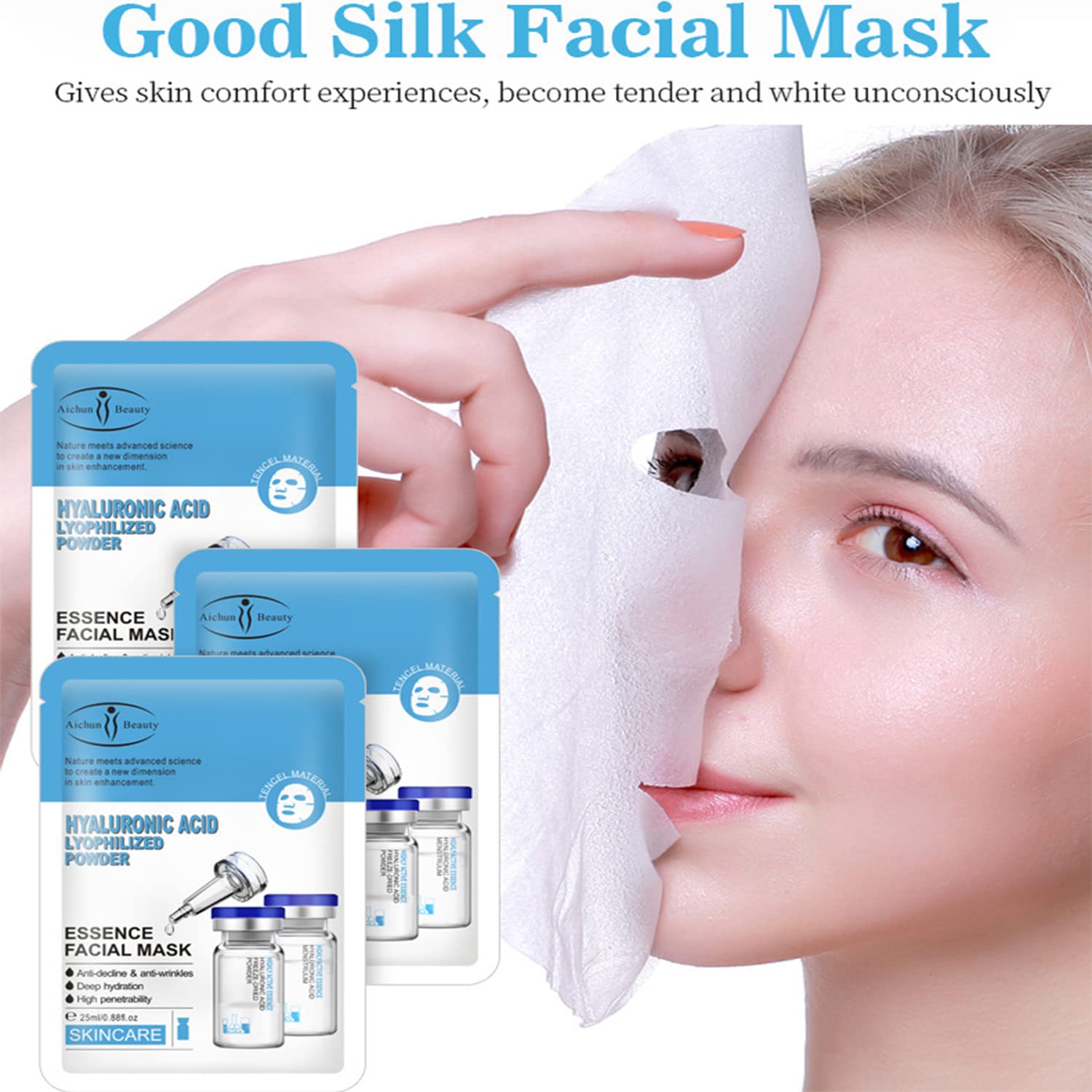 Aichun Beauty Hyaluronic Acid Hydrating & Nourishing Sheet Mask
