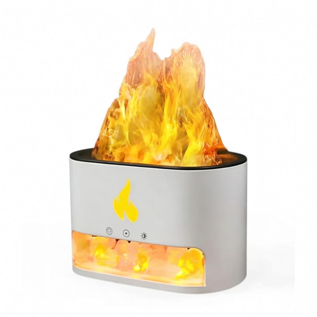 Himalayan Salt Stone Diffuser – White