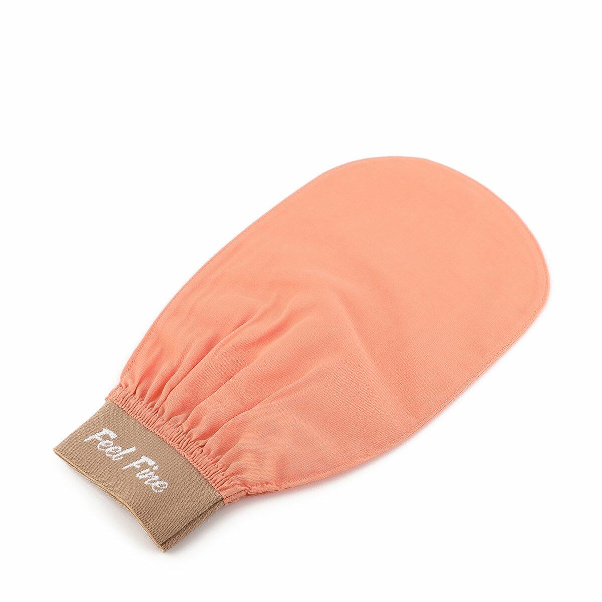 Turkish Exfoliating Loofah – 100% Silk, Salmon Color