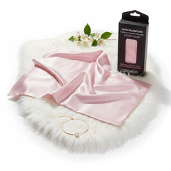 جيوفاني، غطاء وسادة من الساتان، فضي أنيق، 1 كيس وسادة