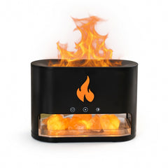 Himalayan Salt Stone Diffuser – Black