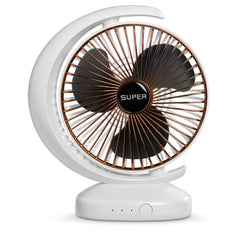 مروحة مكتبية صغيرة قابلة للشحن USB