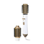 الاستشوار الدوار 2 في1-أبيض