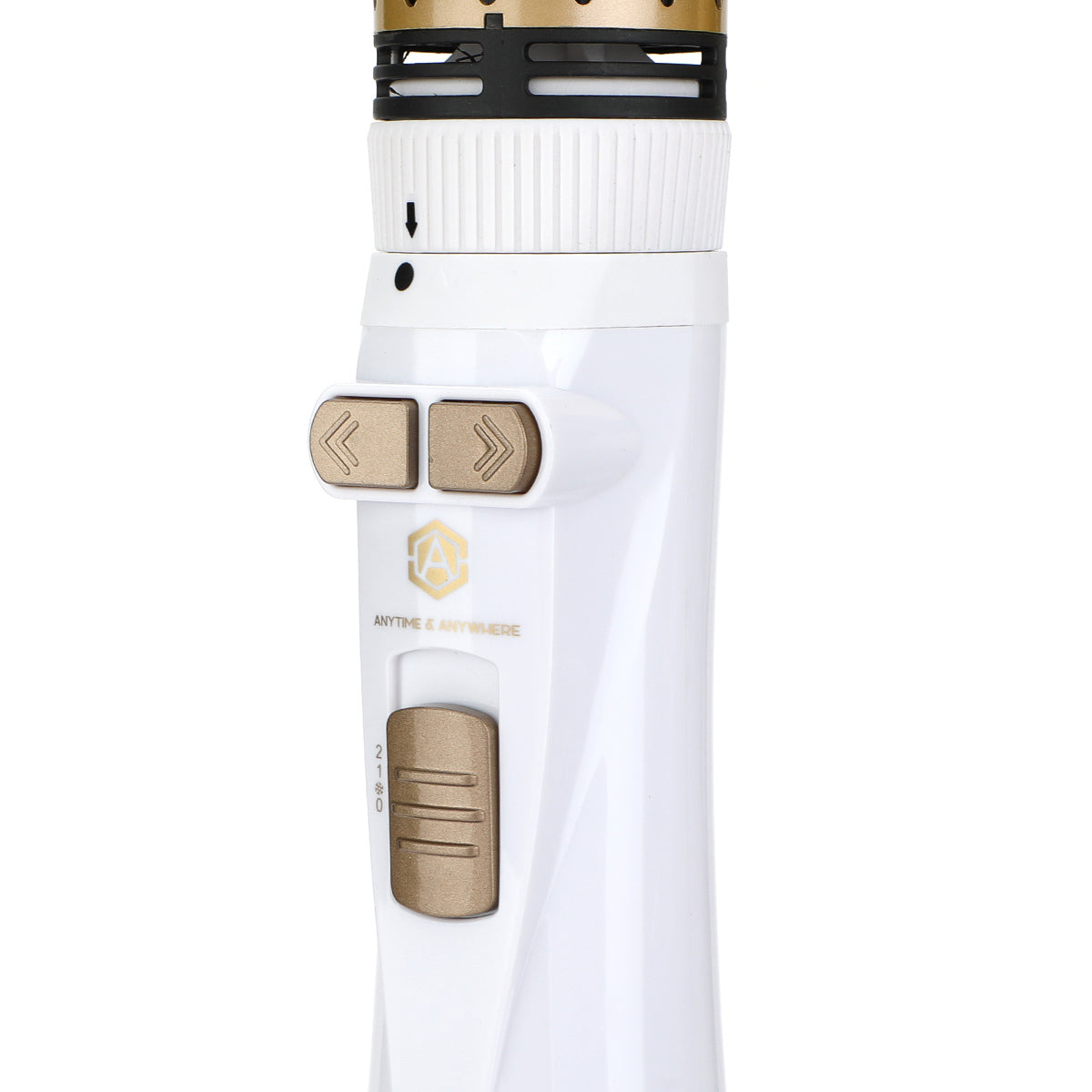 الاستشوار الدوار 2 في1-أبيض