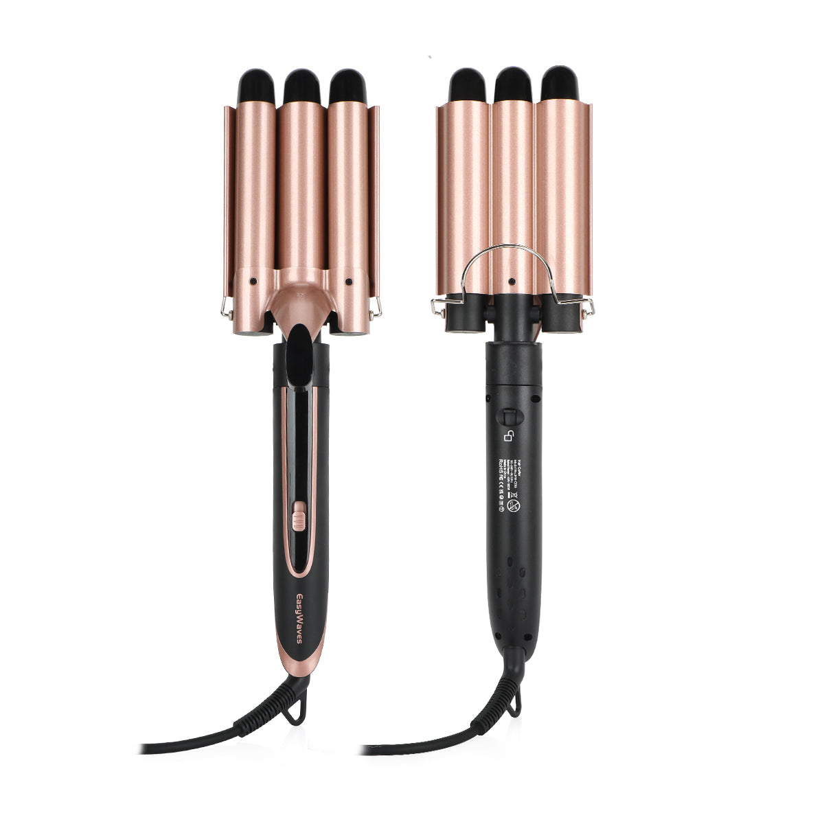 مجموعة الشعر ايزي ويفز - 5 قطع - روز جولد