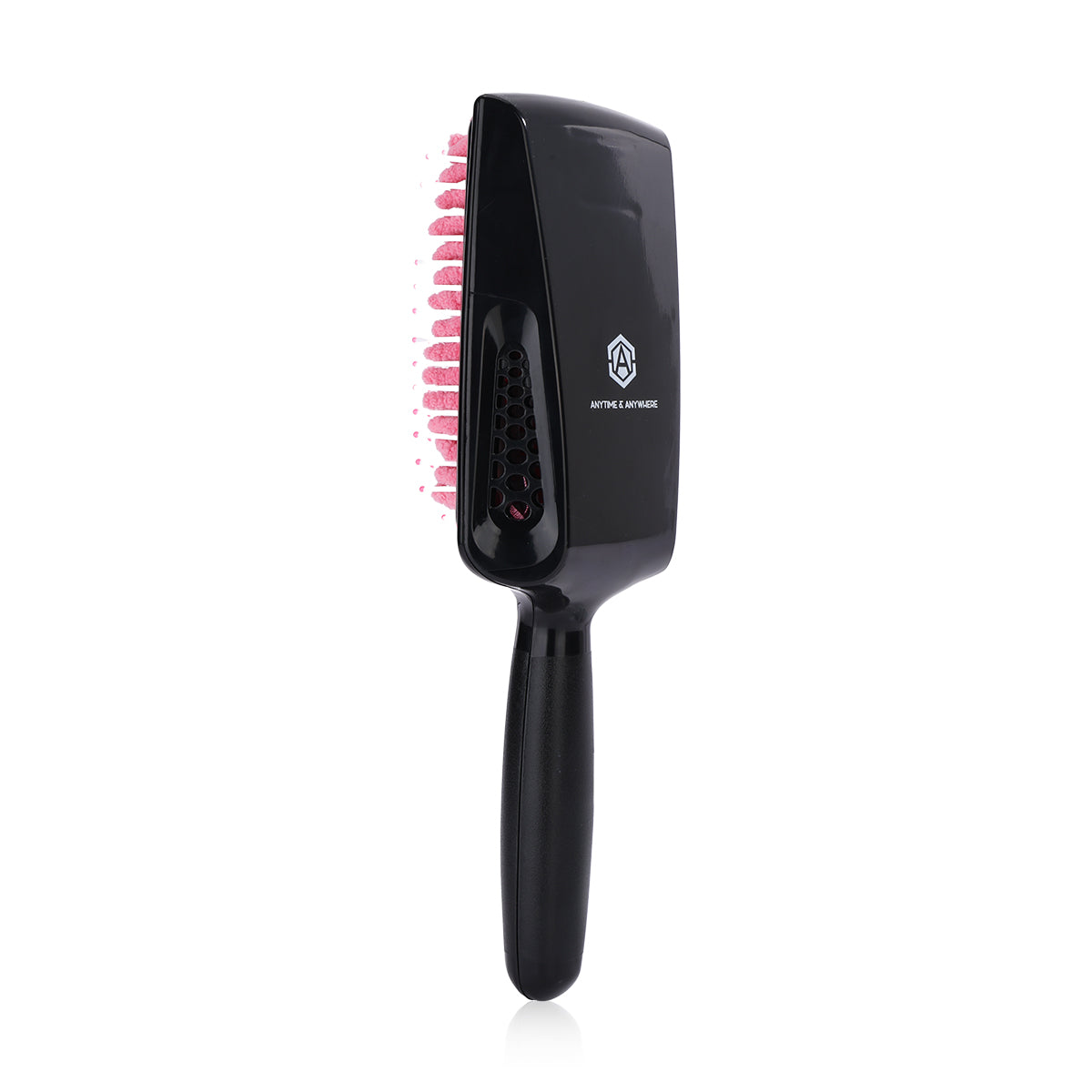 Microfiber Hair Drying Brush-pink-black