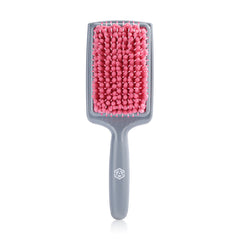 Microfiber Hair Drying Brush-pink-grey