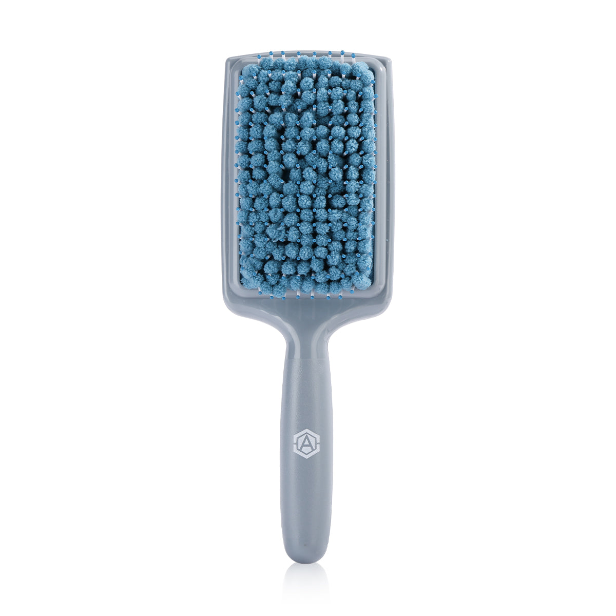 Microfiber Hair Drying Brush-blue gray