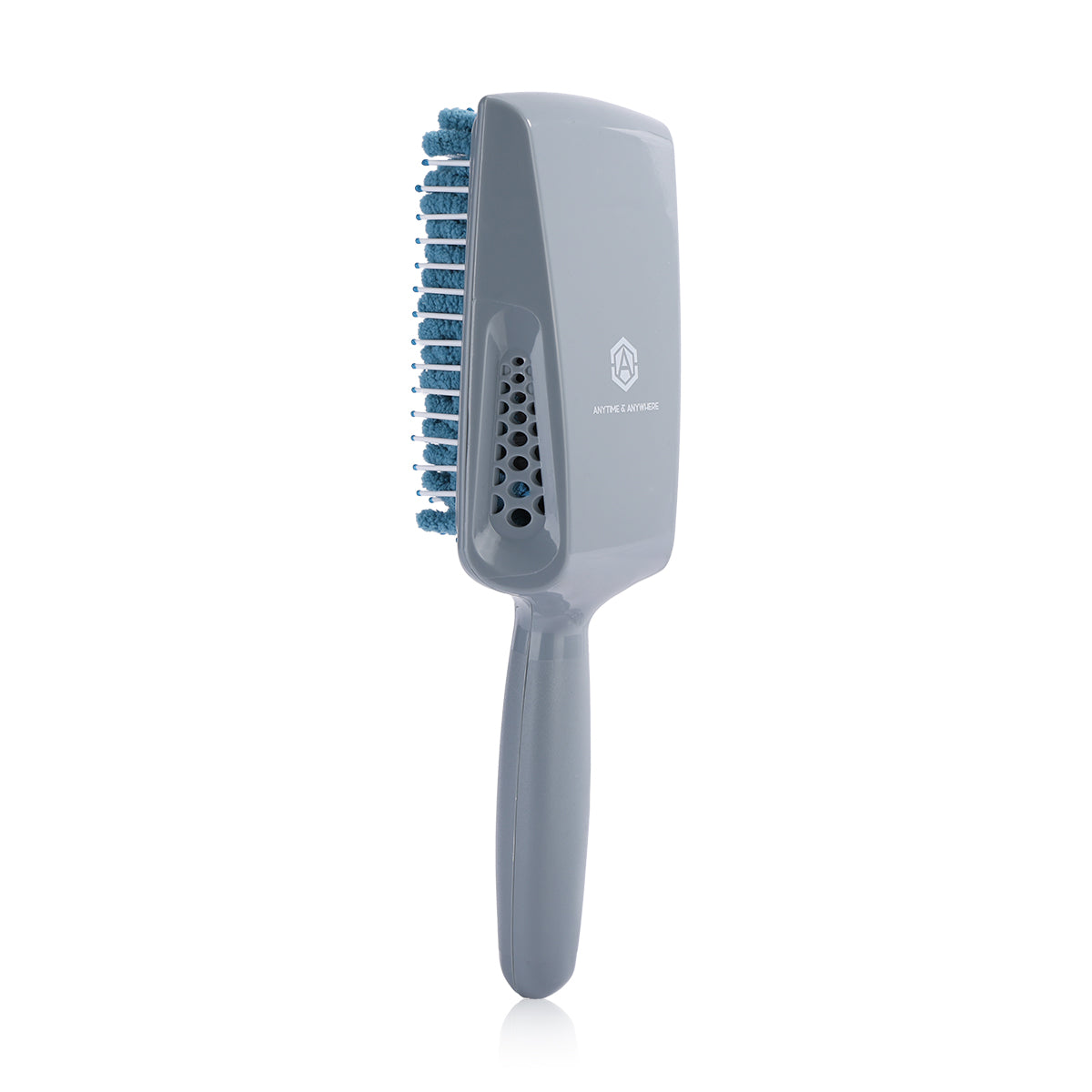 Microfiber Hair Drying Brush-blue gray