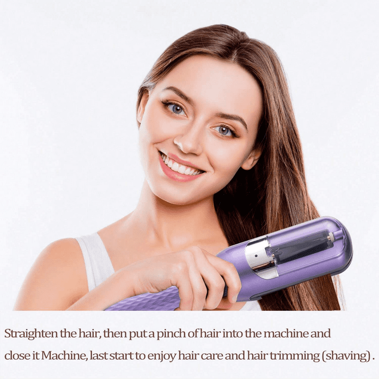 جهاز معالجه تقصف الشعر لون بنفسجي