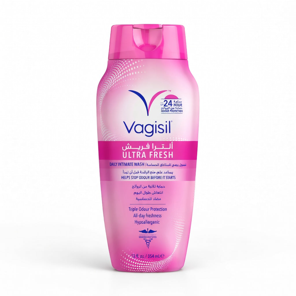 فاجيسيل غسول مهبلي لتنظيف المناطق الحساسة الوردي 354 مل