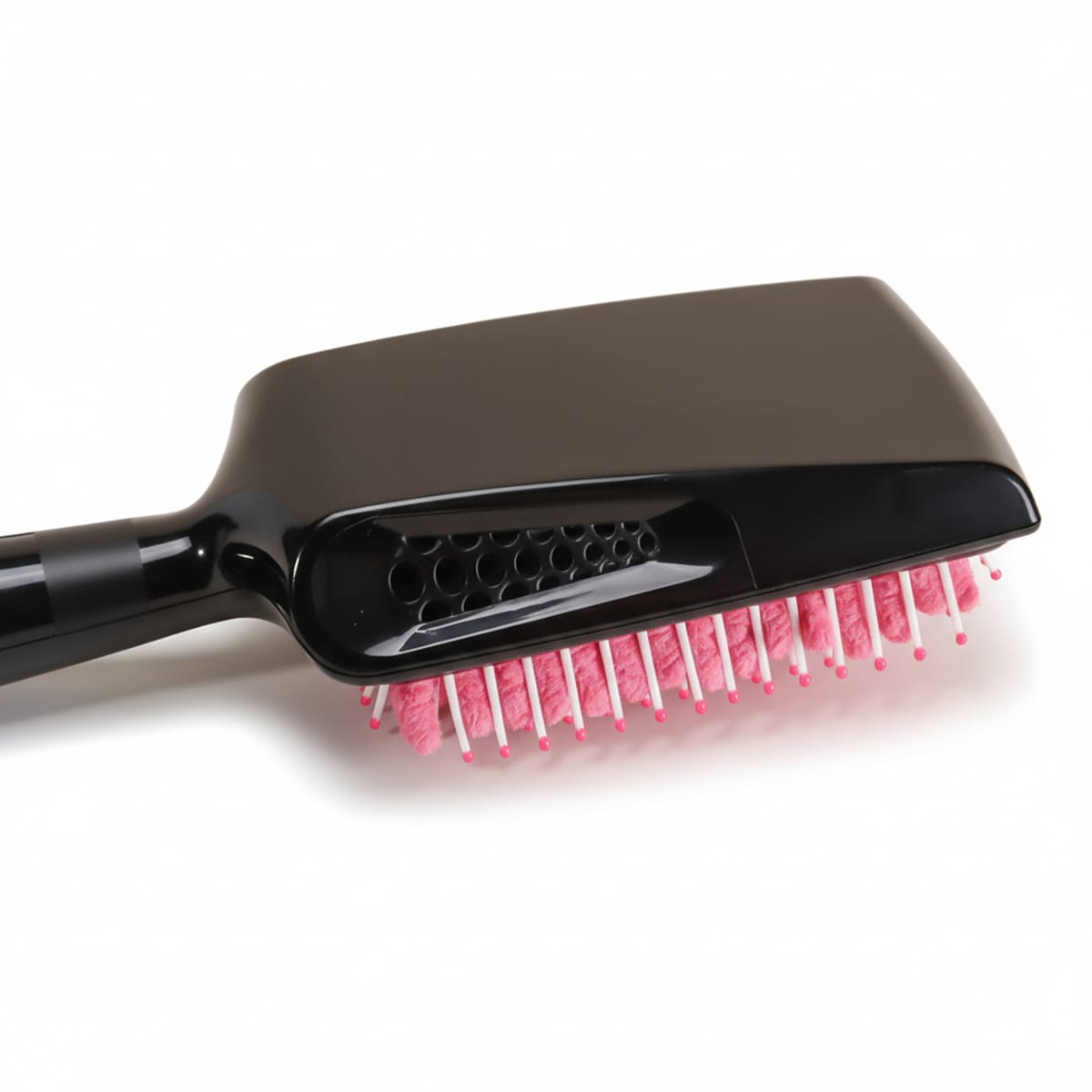 Microfiber Hair Drying Brush-pink-black