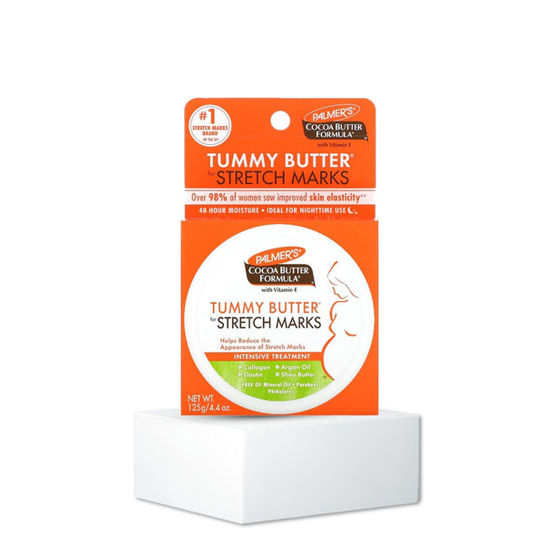 بالمرز‏, تركيبة زبدة الكاكاو، Tummy Butter، لعلامات التمدد