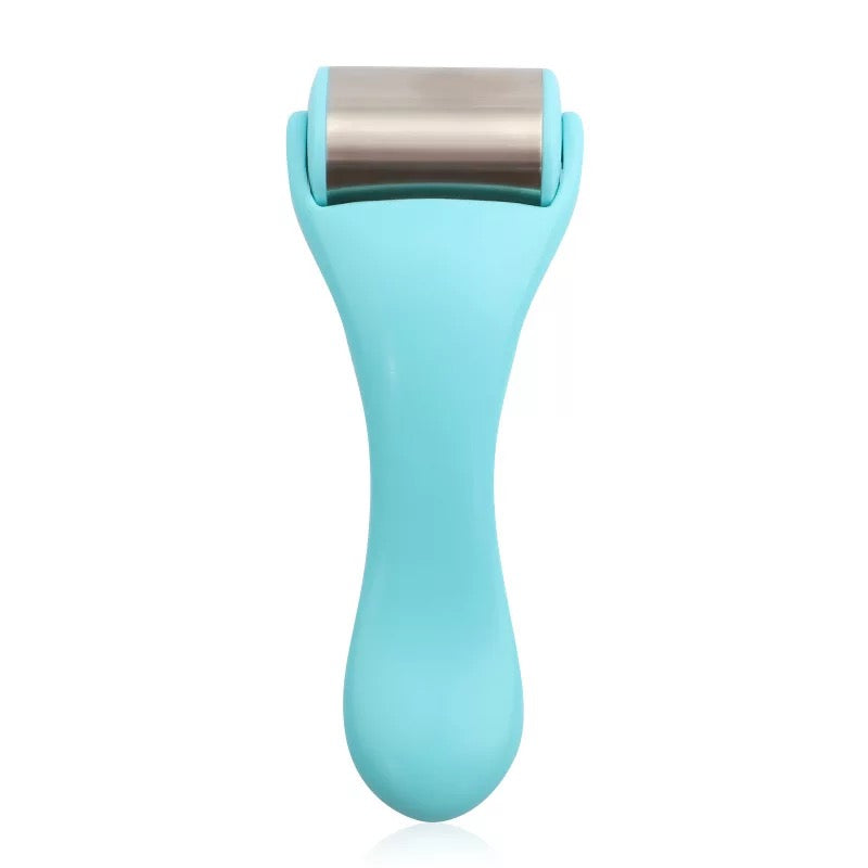 Stainless Steel Massage Ice Roller – Sky Blue